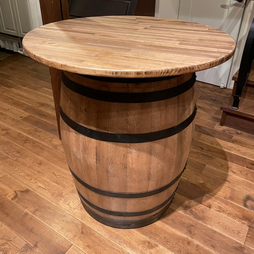 ウイスキー樽ハイテーブル ジャパニーズ・ウィスキー