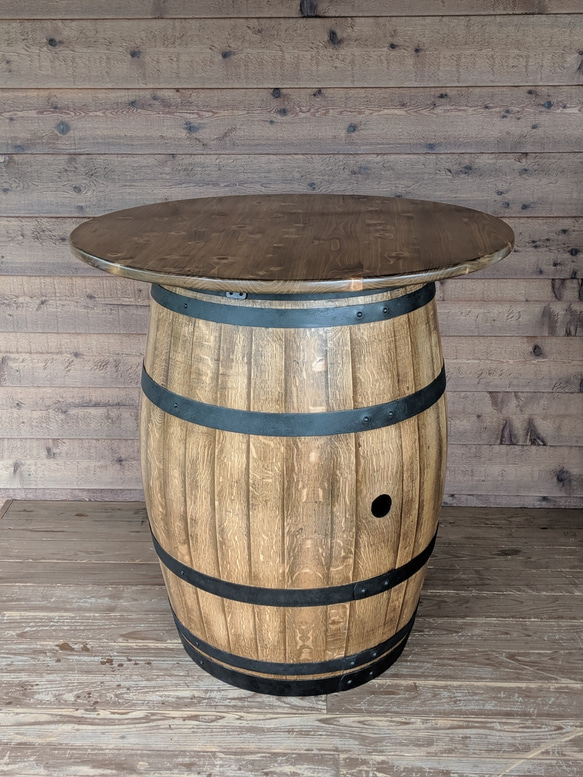 ワイン樽 テーブル - 雑貨