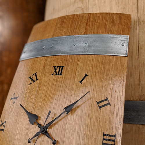 ワイン樽　置き時計　掛け時計　2WAY ワイン樽 置き時計 掛け時計 2WAY