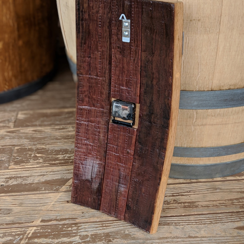 ワイン樽　掛け時計　高級オーク材 ワイン樽 掛け時計 高級オーク材 掛け時計・置き時計 アトリエ malon