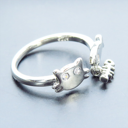 かわいい～超美品★4℃のシルバー指輪　10号　淡水パール&キュービック　リング かわいい～超美品☆4℃のシルバー指輪 10号 淡水パール
