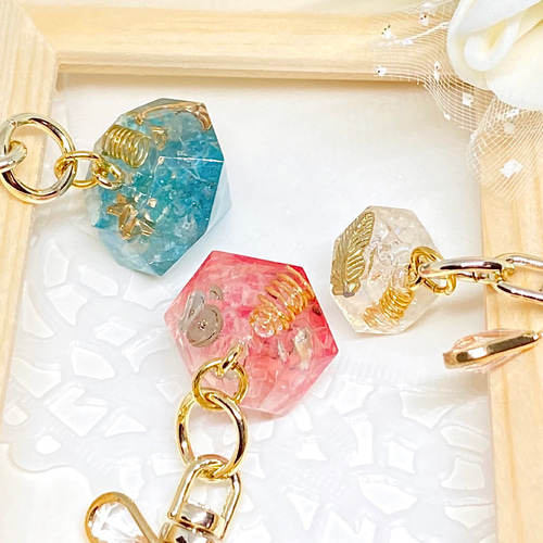 天然石のオルゴナイトキーホルダー キーホルダー SakuNa 通販 10605889