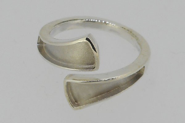 SHAREKI オリジナルアクセサリーパーツ シルバー925 リングパーツ 指輪  フリーサイズsv-ri-B