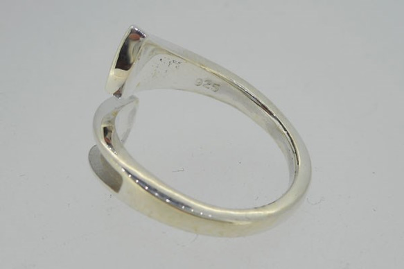 SHAREKI オリジナルアクセサリーパーツ シルバー925 リングパーツ 指輪  フリーサイズsv-ri-B 3枚目の画像