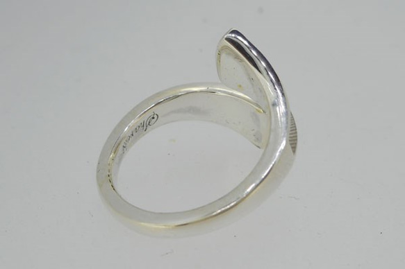 SHAREKI オリジナルアクセサリーパーツ シルバー925 リングパーツ 指輪  フリーサイズsv-ri-B 4枚目の画像