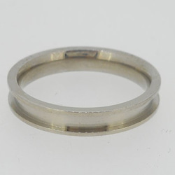 ハンドメイド素材 316Lサージカルステンレス ステンレスカラー 指輪 リング 幅3.5mm 内径16mm(10号) 3枚目の画像
