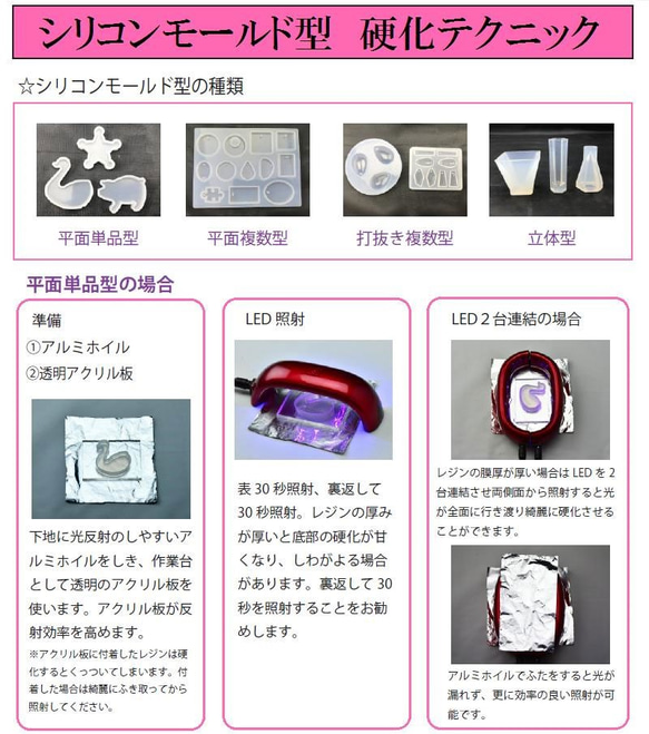 艶 UVレジン液【UV009 シリコンモールド型用】レジン液 クラフト クリア ハードタイプ 75g 1本 2枚目の画像