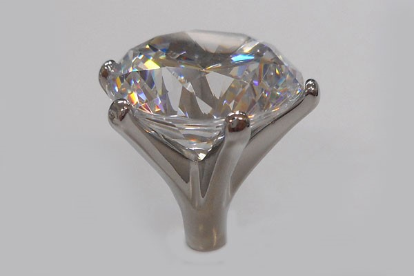 S◆P 立て爪ダイヤモンド キュービックジルコニア【5A】 ハンドメイド素材