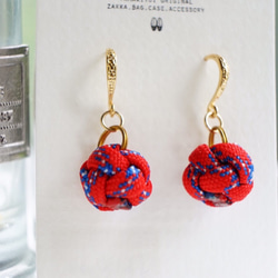 レッド系　レジン　ハンドメイド　ピアス　イヤリング変更可 レジンカボションピアスハンドメイドイヤリング変更可 レッド系 レジン