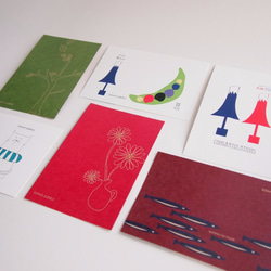 sawa zakka　ポストカード　６種類セット 2枚目の画像