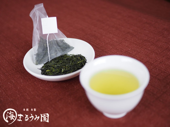 *蛍* ほたる　数量限定！浅蒸し上煎茶 ティーパック 5g×5個入 手詰めのお茶【静岡県産】 3枚目の画像