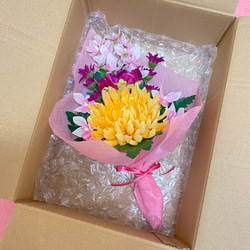 本格的仏花（シンピジューム　ピンク）　アーティフィシャルフラワーでコロナ禍だからこその思いを届ける仏花。 5枚目の画像