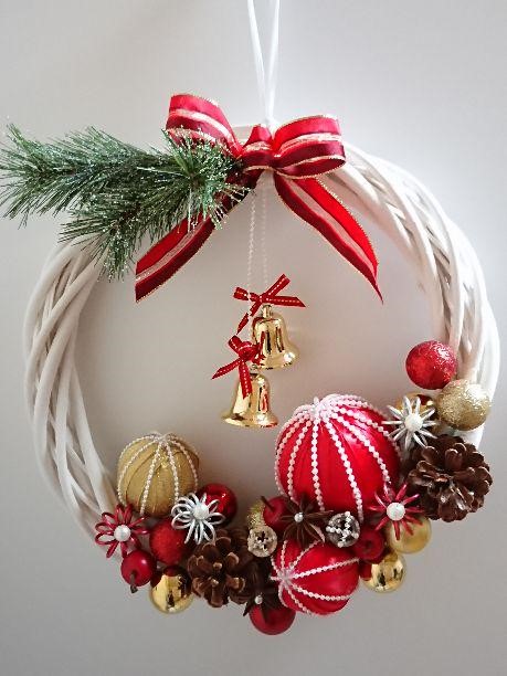 クリスマス パールクーゲルリース