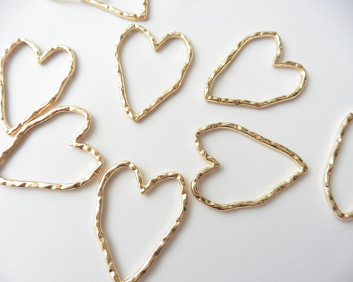 アンティークハートチャーム♡2個set チャーム n&A 通販 6419844