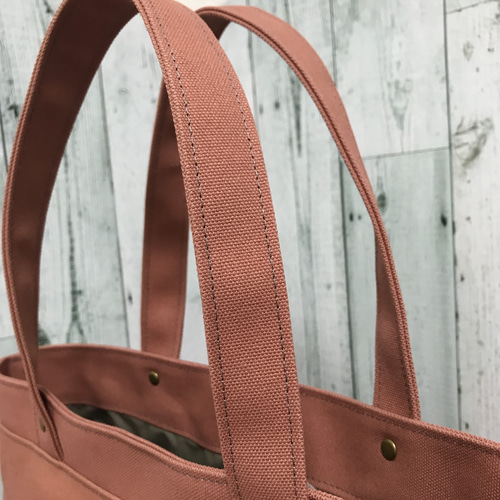 倉敷帆布 ハンドメイド 楕円形トートバッグ トートバッグ HUB