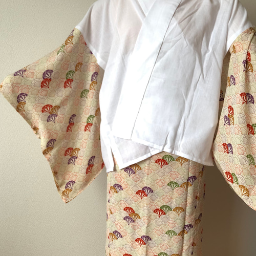 在庫整理❗️【KOUEI】リメイク 二部式 着物 正絹 漆染
