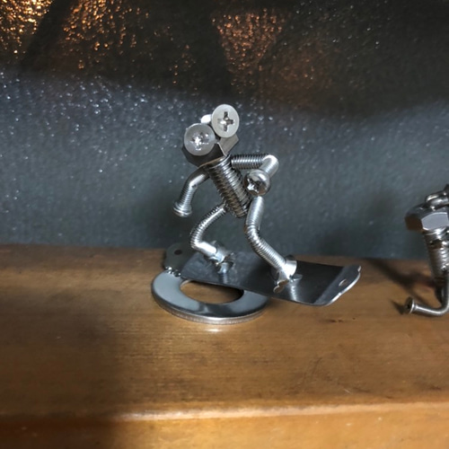 溶接アート　アイアン製　鎖のオブジェ　鎖　置物　展示品 溶接アート アイアン製 鎖のオブジェ 鎖 置物 展示品 【公式通販】