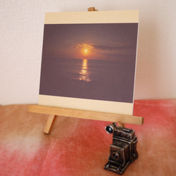 [再販] 壁であそぼう ☆ 昇る日 ☆ 北海道のたび アートパネル 写真 1枚目の画像