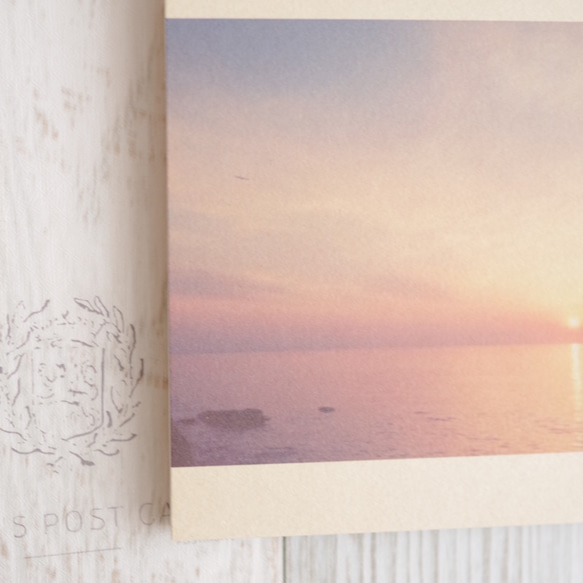[再販] 壁であそぼう/海 空 夕日 写真 アートパネル 4枚目の画像