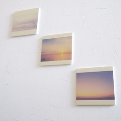 [再販] 壁であそぼう/海 空 夕日 写真 アートパネル 6枚目の画像