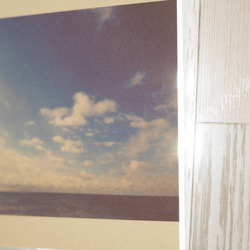 [再販] 壁であそぼう/Blue sky アートパネル 写真 空 青 海 4枚目の画像