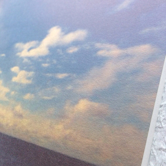 壁であそぼう A4サイズ ＊ Blue sky ＊ 北海道のたび ♪ 送料無料 3枚目の画像
