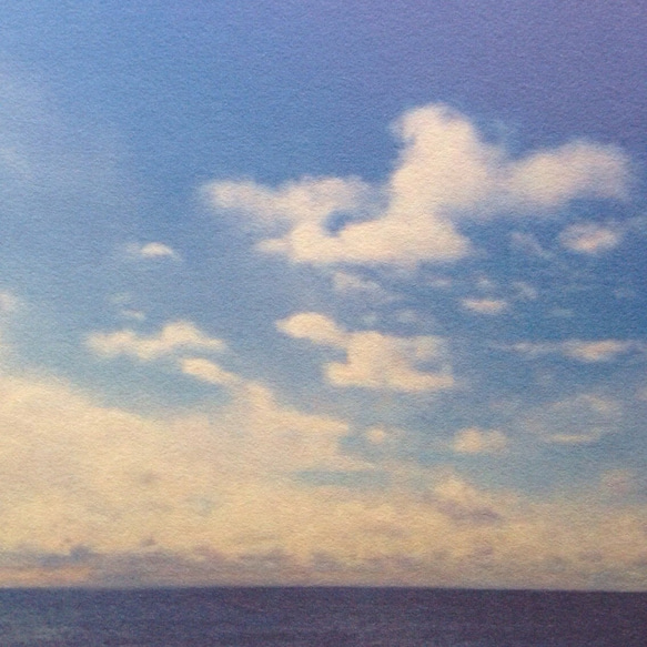壁であそぼう A4サイズ ＊ Blue sky ＊ 北海道のたび ♪ 送料無料 4枚目の画像