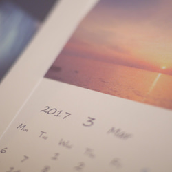 [再販] 2017 カレンダー ☆ たびめくり～ 四季彩のたび～ 4枚目の画像