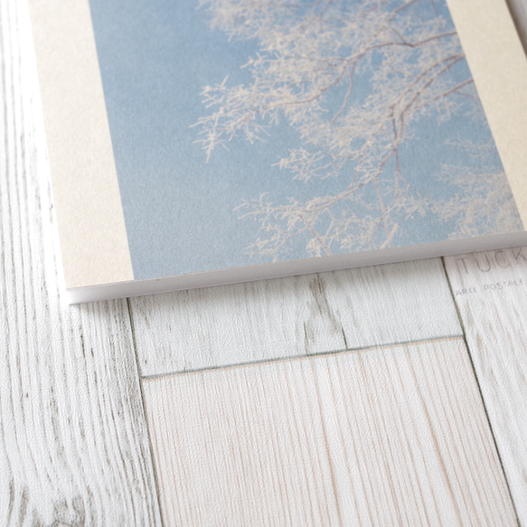 [再販] 壁であそぼう ☆ 青空と霧氷の樹 アートパネル 写真 2枚目の画像