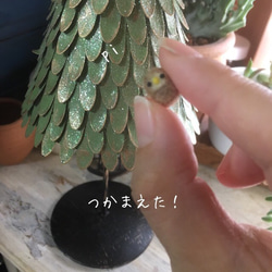 【受注製作】納豆鳥さん 羊毛フェルト 2枚目の画像