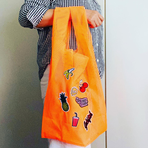 ライフワーク ラドックワッペン メッシュトートバッグ WEEKEND(ER) ウィークエンダー WEEKEND MESH TOTEBAG メッシュ