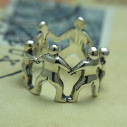 LOVE & PEACE RING [grocca] 2枚目の画像