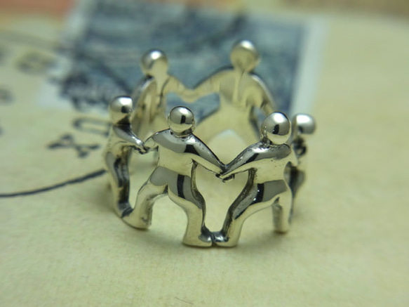 LOVE & PEACE RING [grocca] 2枚目の画像