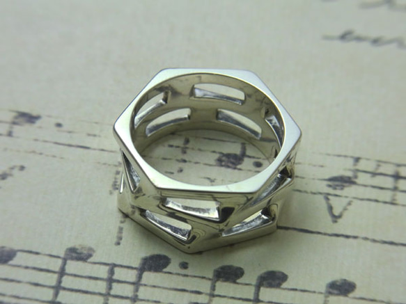 Hexagons Ring S [grocca] 2枚目の画像