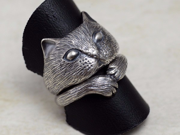 猫が猫の手を借りたセットリング　②