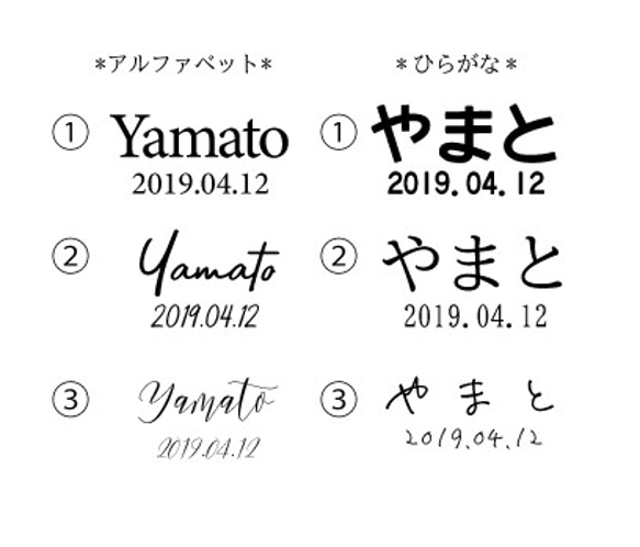 【New!】カラフルシリコン歯固め：オーダー名入れ、誕生日入れ対応 2枚目の画像