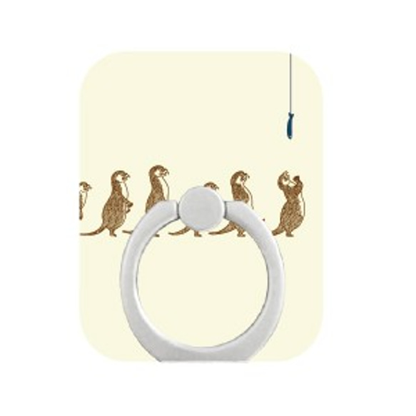 スマホリング【カワウソの行進】 1枚目の画像