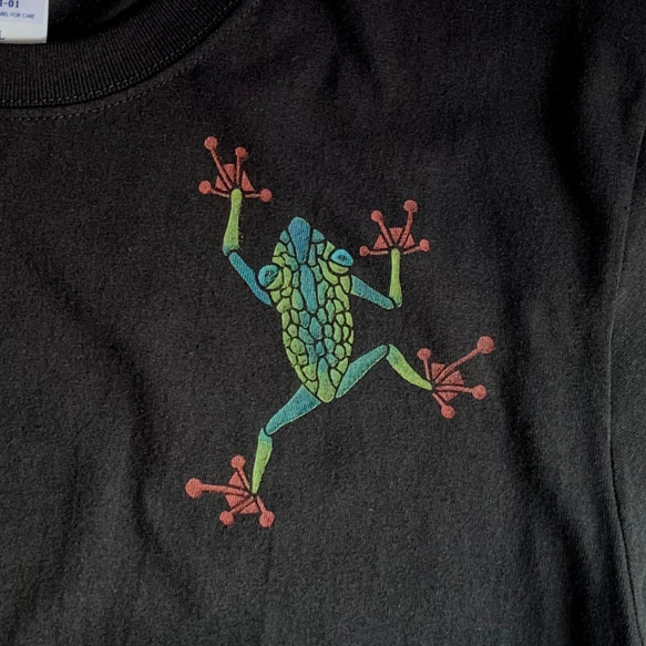 Creema限定　夏の福袋　型染めTシャツ　選べる2枚セット　爬虫類モチーフ 9枚目の画像