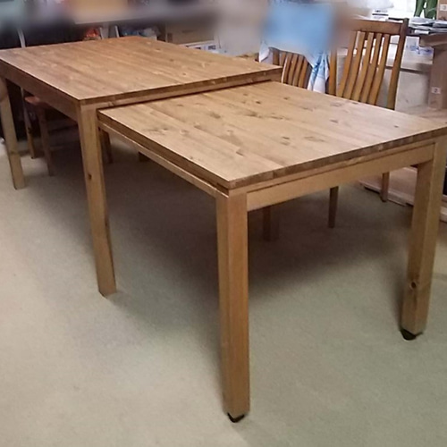 CREMA ダイニングテーブル(チェアは別途出品) 厳つ 