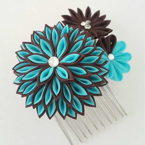 チョコミント♡ヘアアクセサリー 和印STREET / チョコミントの髪飾り