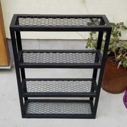 アイアンラック 植物棚 シェルフ ディスプレイラック インダストリアル