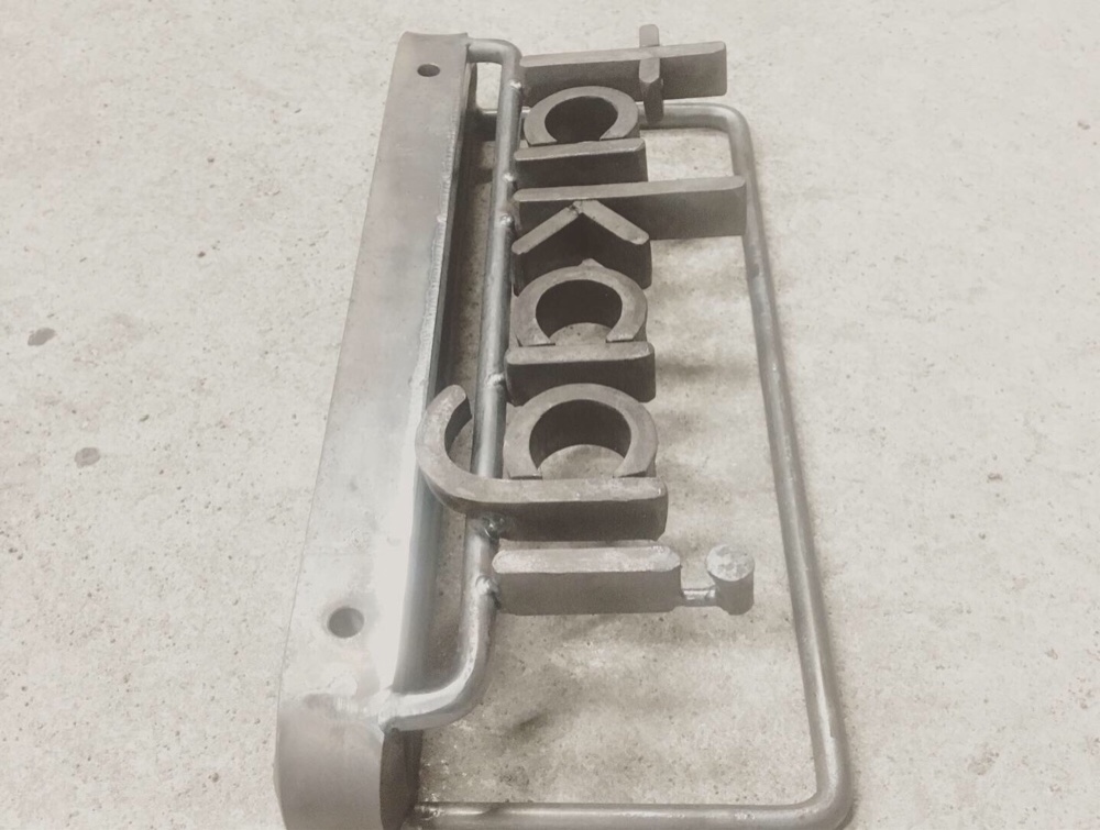 アイアン表札 オーダー表札 表札 看板 ネームプレート