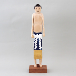 木彫　横綱像 18th ホビー・楽器・アート 木彫 横綱像