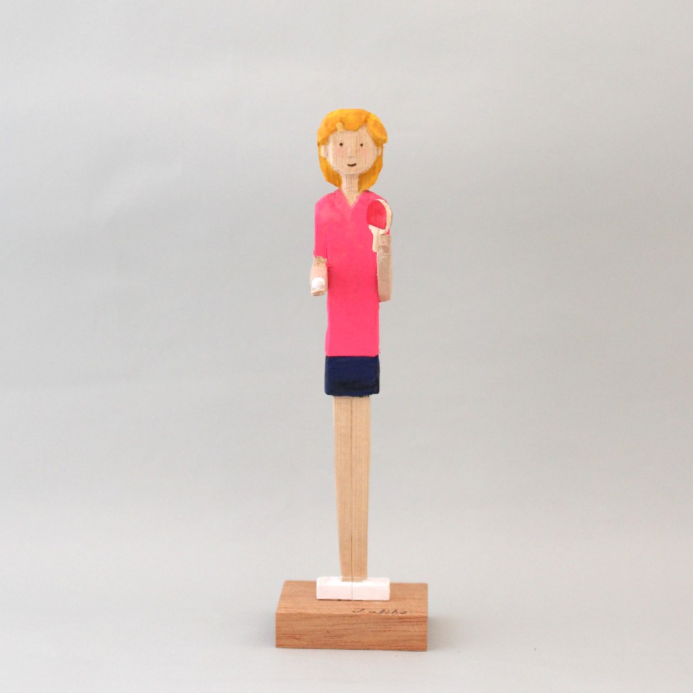 まっすぐな人(卓球選手A)