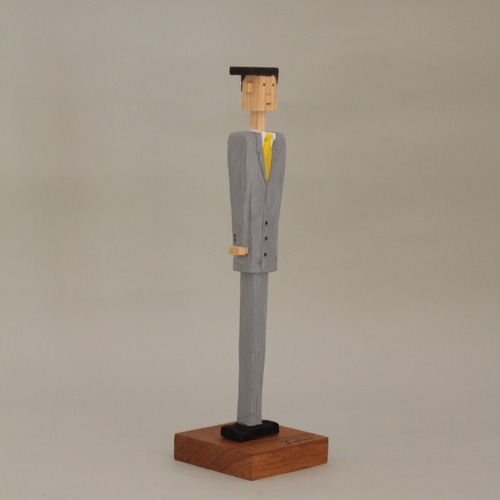 まっすぐな人(男性D) 立体・オブジェ J. akiho 通販 6928649｜Creema