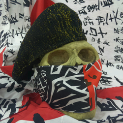 パンク ロック レゲエファッションZIPピースマークベレー帽 ベレー帽