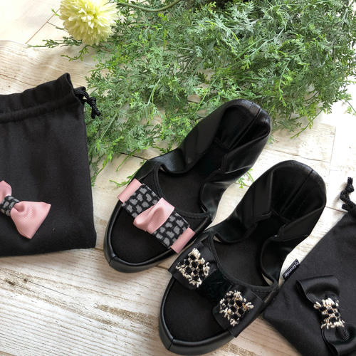 サイズが選べる！幼稚園、学校、授業参観に！あなただけの携帯スリッパ