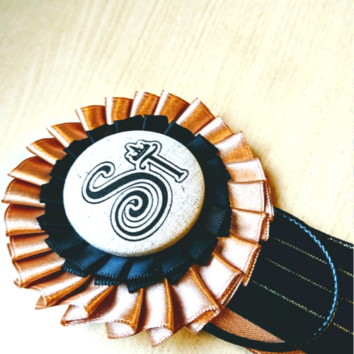 リボンロゼット Stの勲章 (小) ブローチ のんちゃん 通販 6844839