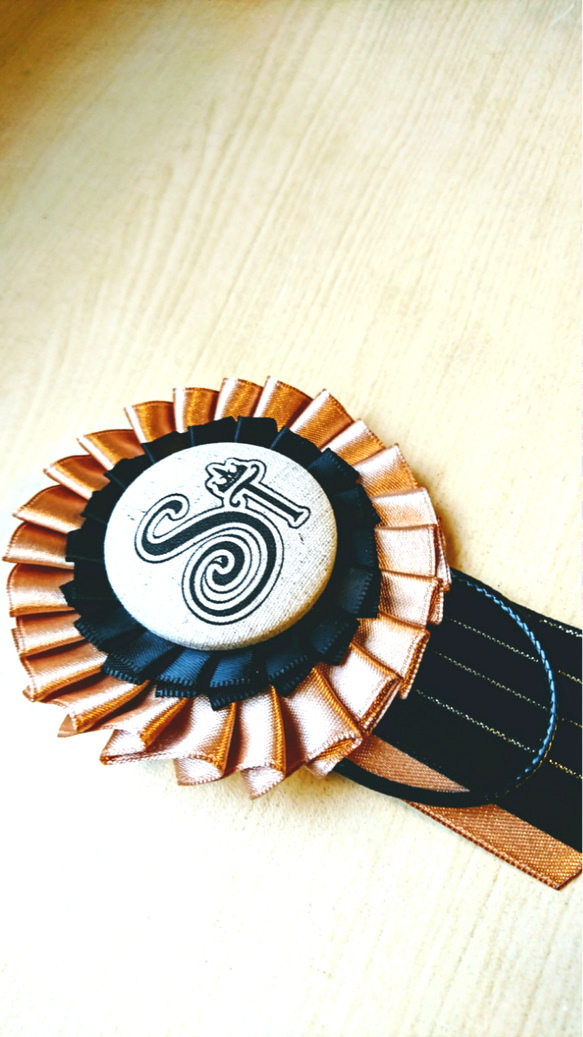 リボンロゼット Stの勲章 (小) ブローチ のんちゃん 通販 6844839