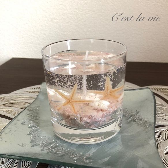 海のジェルキャンドル〜elegant〜 2枚目の画像